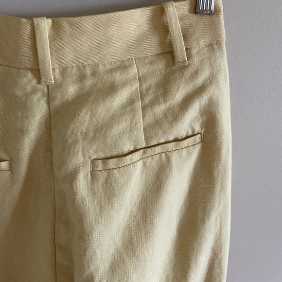 Aritzia Wilfred The Effortless Pant™ Linen Size 2 Wheat - Picture 8 of 11